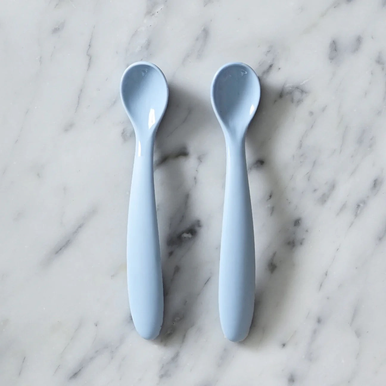 Feeding Spoons 2pk Pale Blue