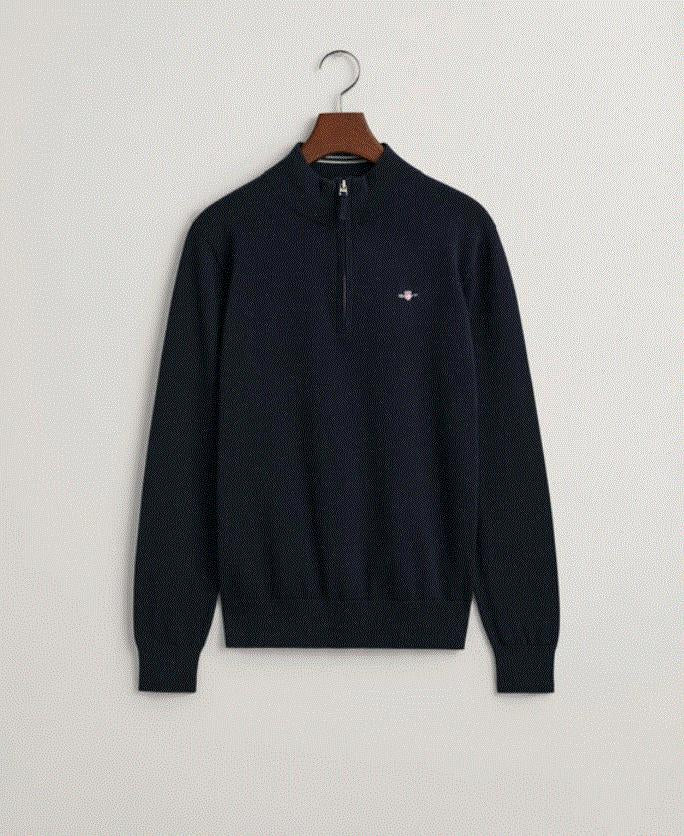 Genser Shield Half Zip Evening Blue