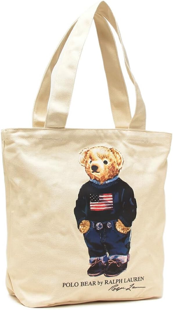 Tote Bag Polo Bear Natural