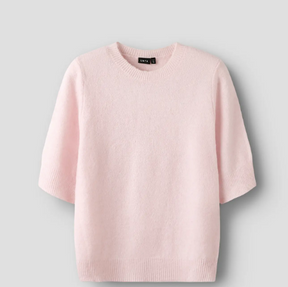 T-Skjorte Bynt Ss Short Knit Pink-A-Boo