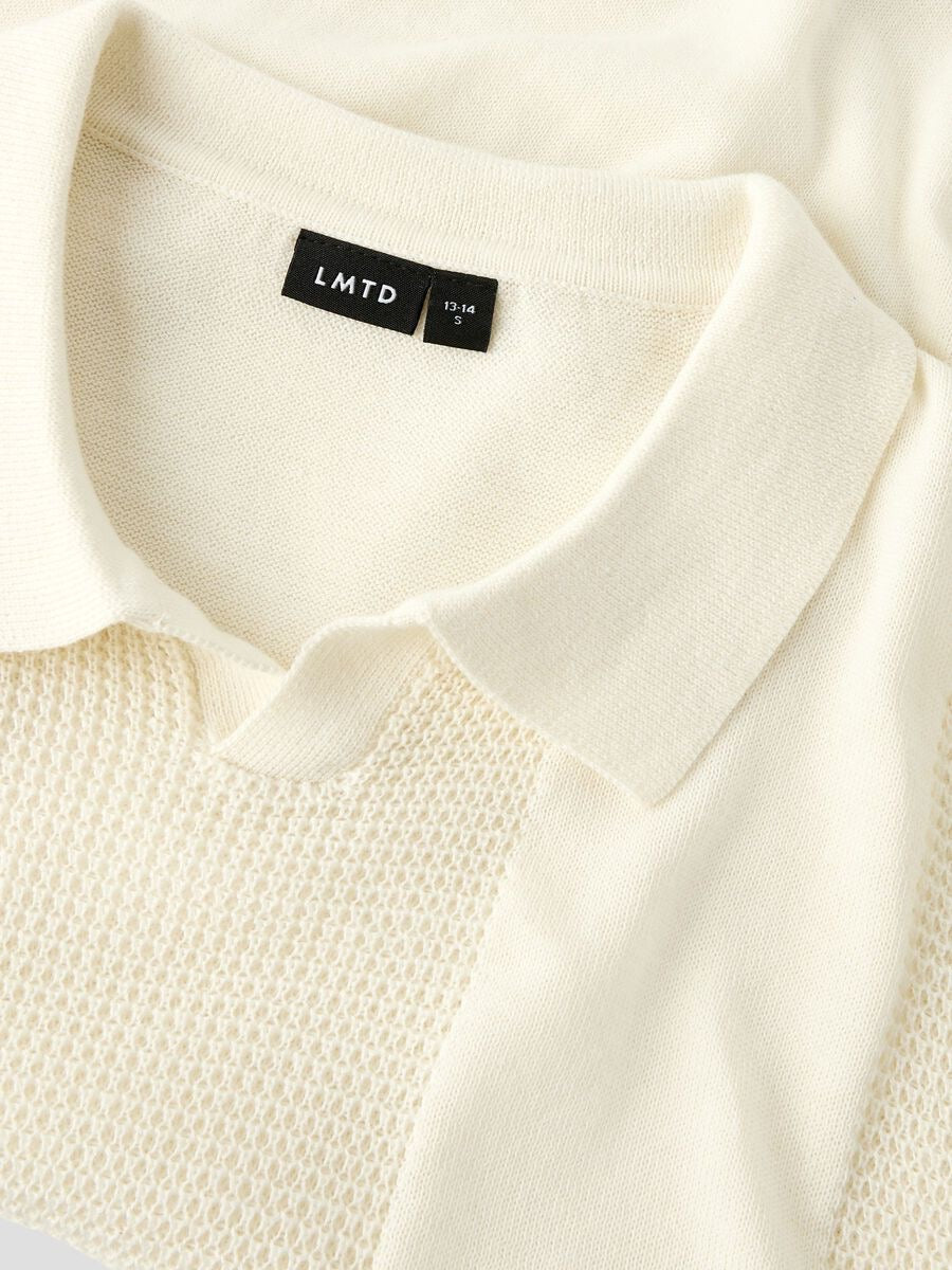 T-skjorte Havo Polo Antique White