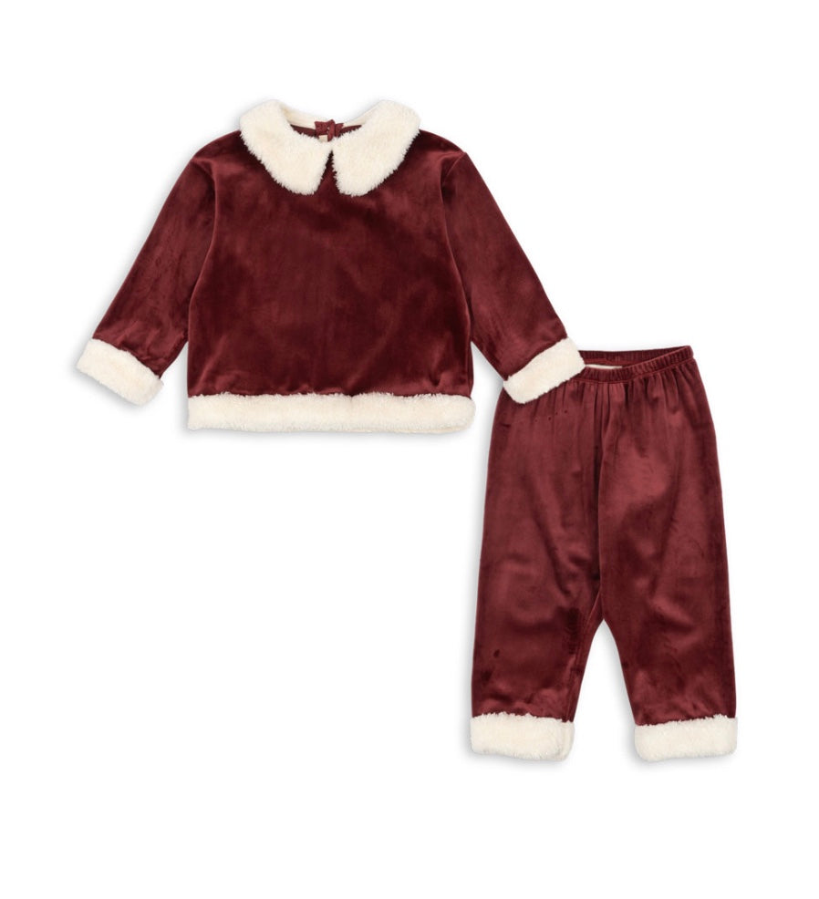 Sett Christmas Red Dahlia