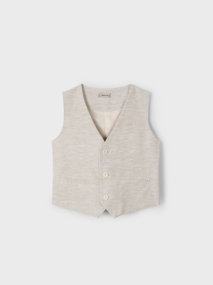 Vest Linen Sand