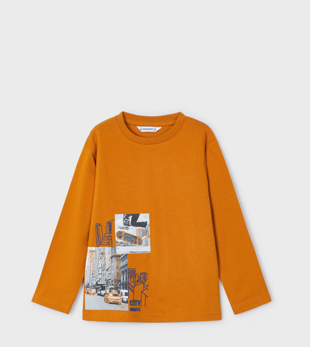 Genser City Print Carrot