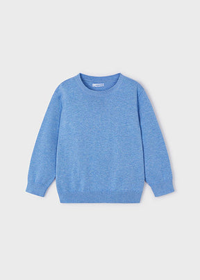 Genser Basic Crewneck Ocean Blue