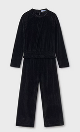 Sett Velvet Pant/Top Black