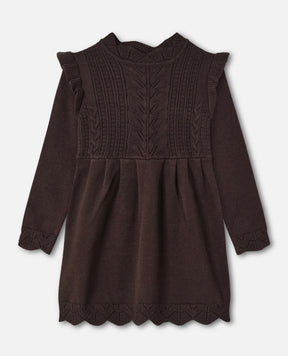 Kjole Alilly Coffee Bean