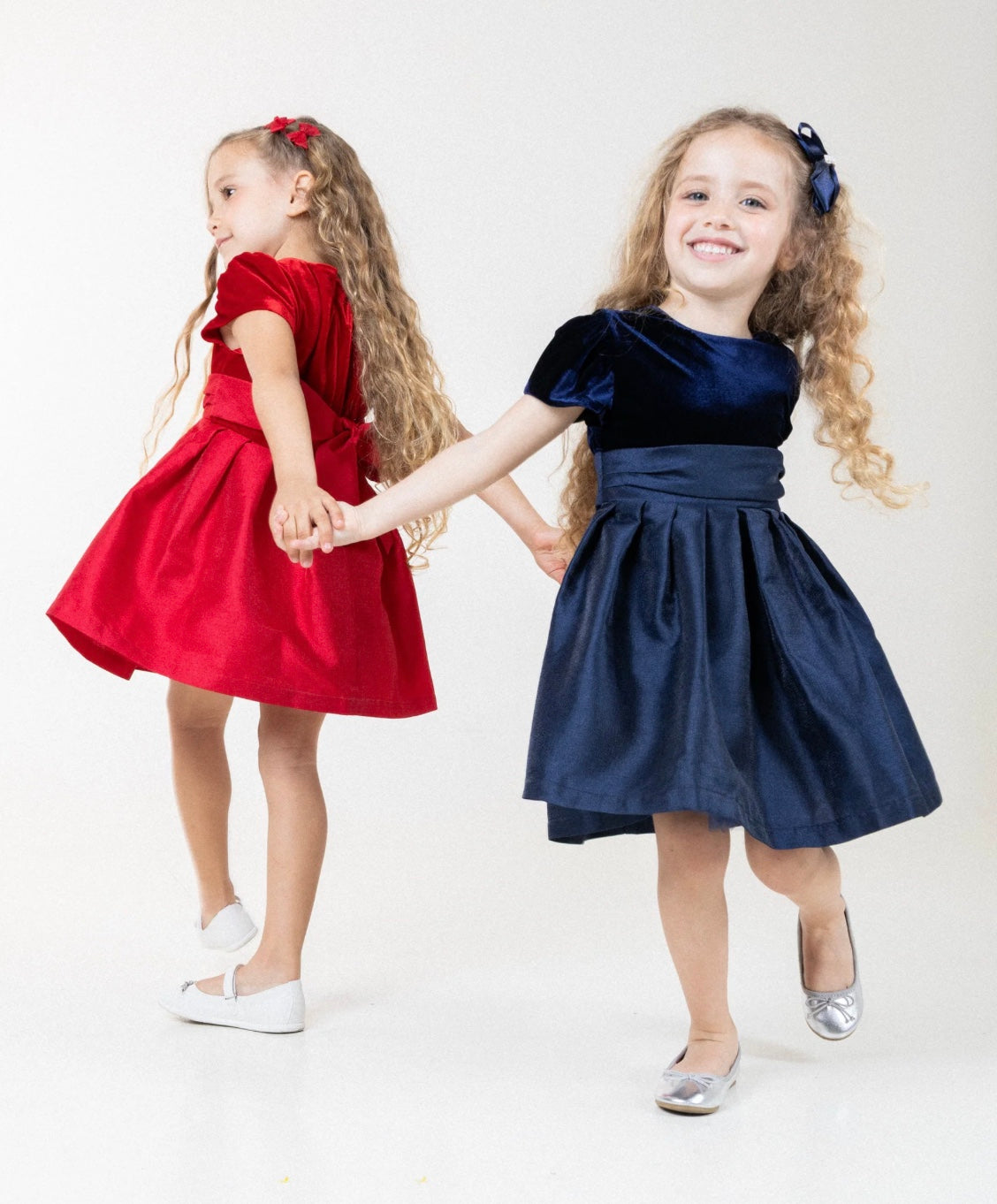 Kjole Kate Velvet Scarlet