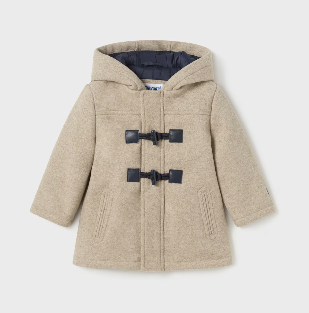 Kåpe Duffle Coat Beige