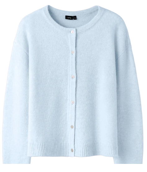 Cardigan Bynt Ls Knit Ice Water