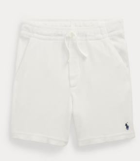 Shorts Terry Drawstring White