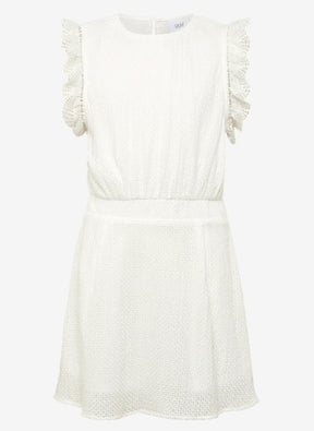 Kjole Gold Lace Off White