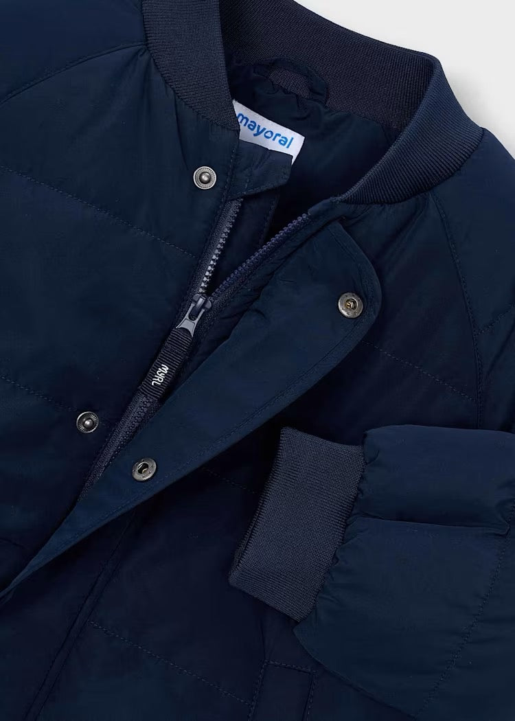 Jakke Bomber Lightweight Blue