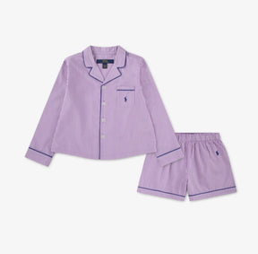 Pysj Skjorte og Shorts Polo Violet
