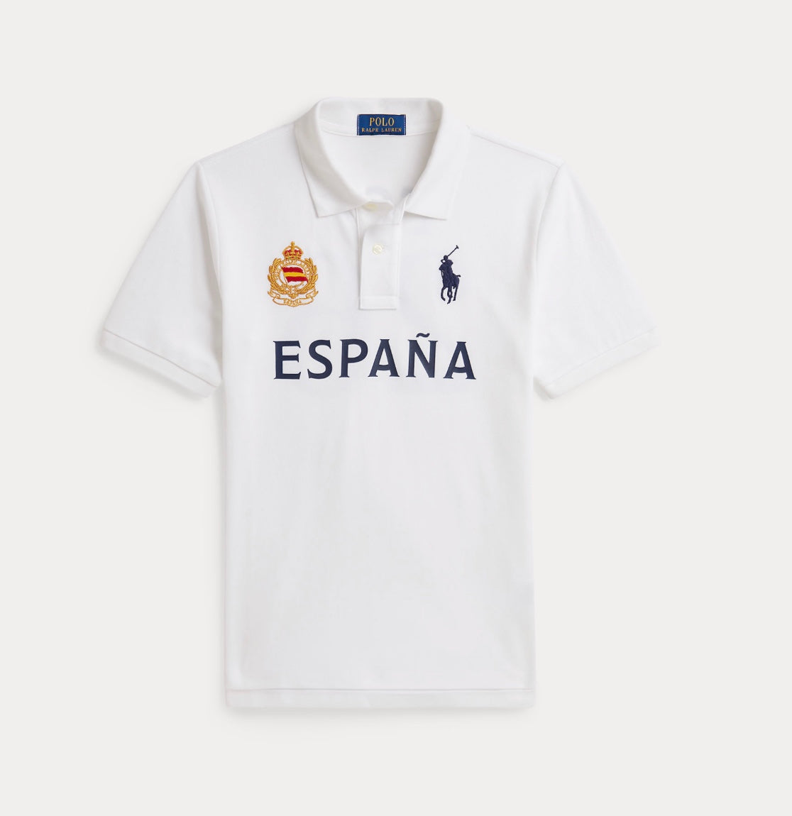 T-skjorte Spania Mesh White