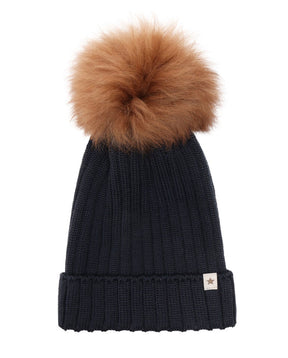 Lue Knit Alpaca Pompom Woodrose