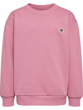 Genser Loose Crewneck Bee Pink Polignac