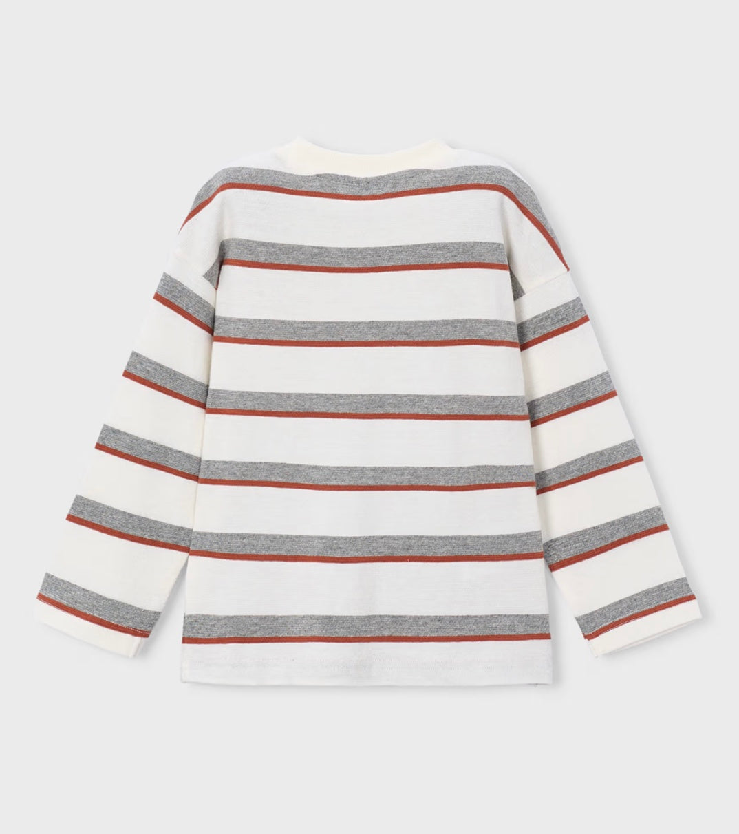 Genser Striped Cream