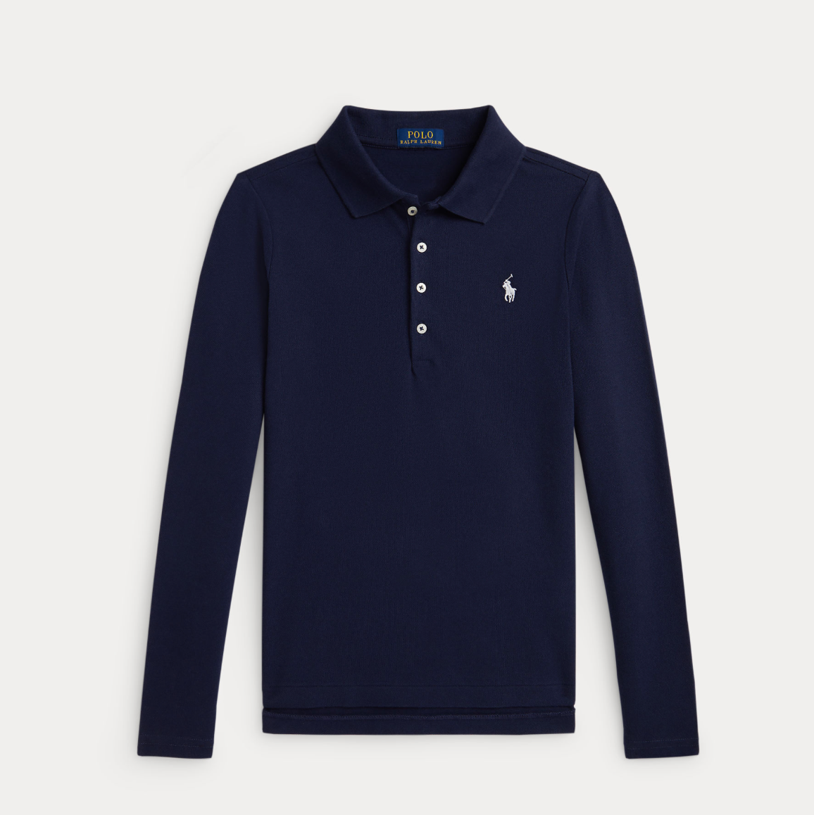 Genser Mesh Polo Navy
