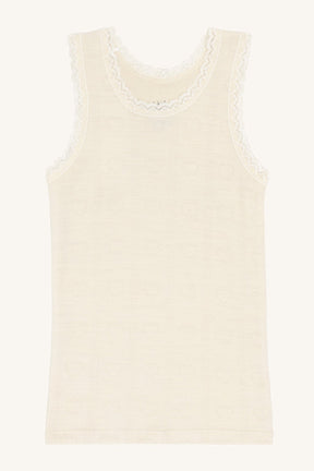 Singlet Faith Pointelle Ull Ivory
