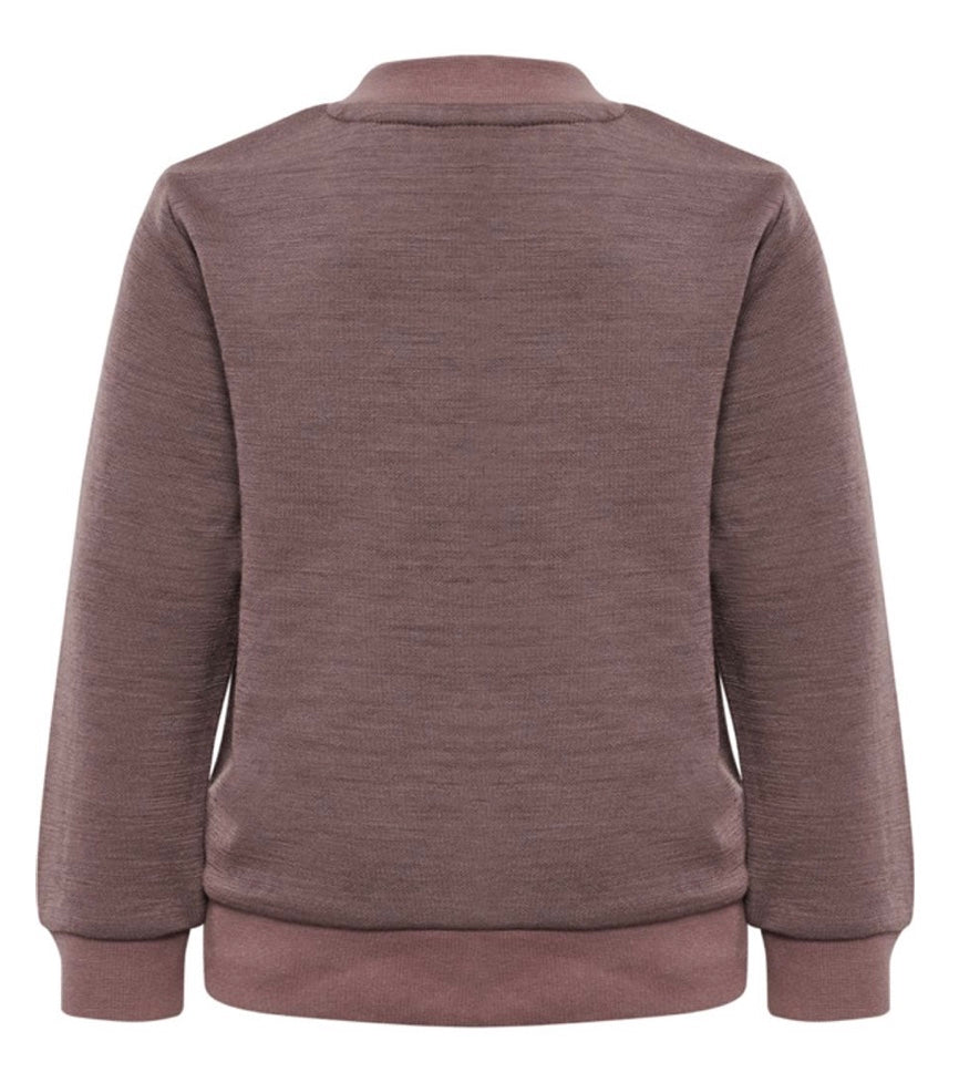 Genser Ull Bee Twilight Mauve