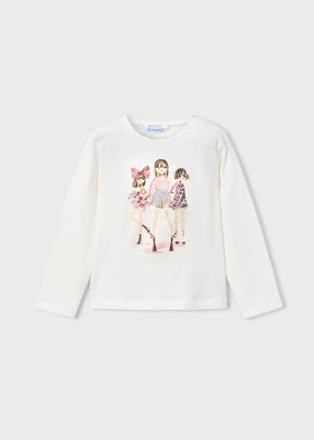 Genser Doll Motif Macchiato