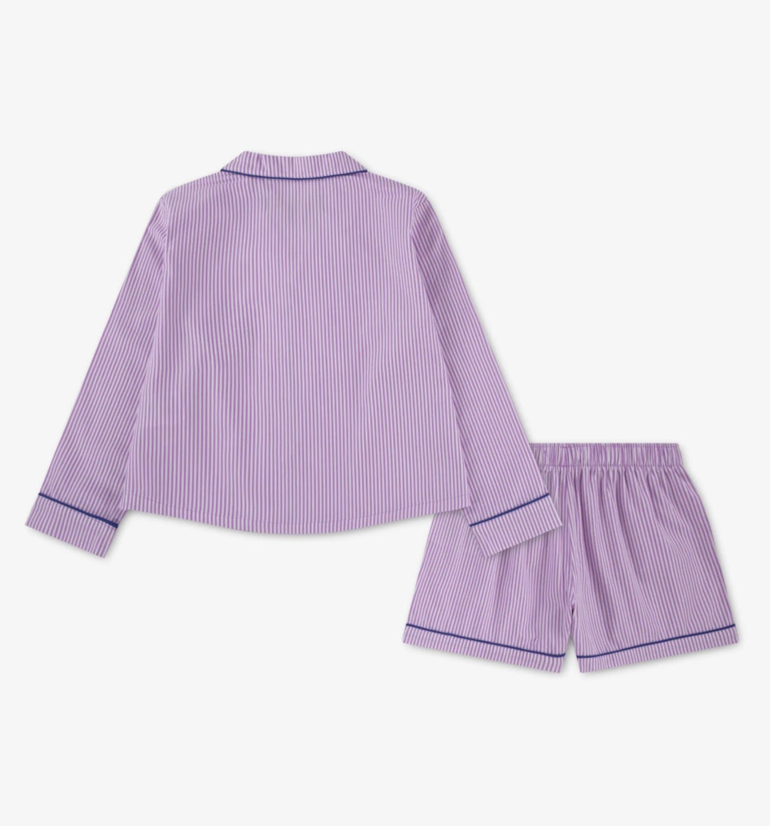 Pysj Skjorte og Shorts Polo Violet