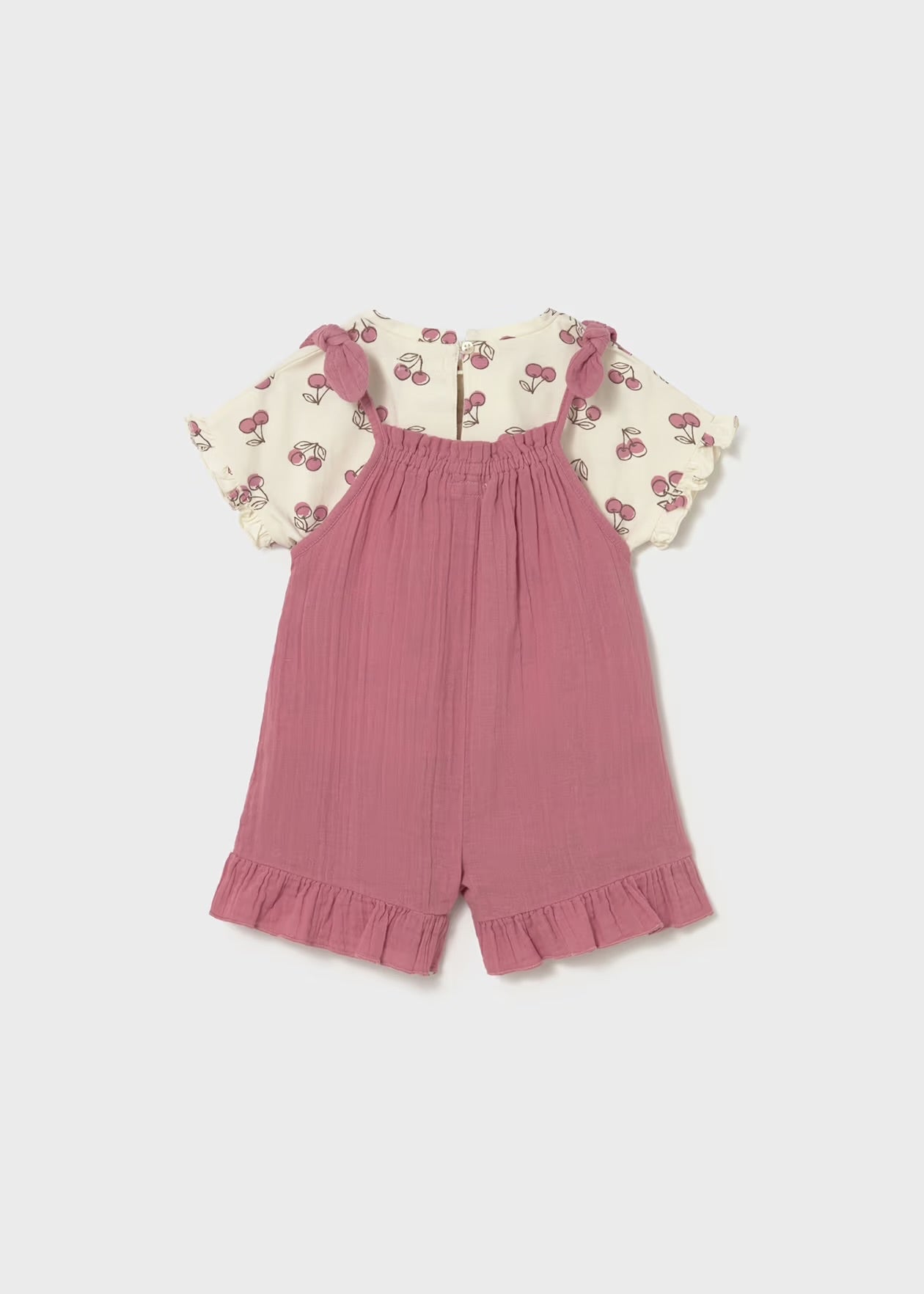 Sett t-skjorte/bukse Blush