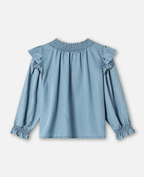 Bluse Hurlum Light Denim Blue