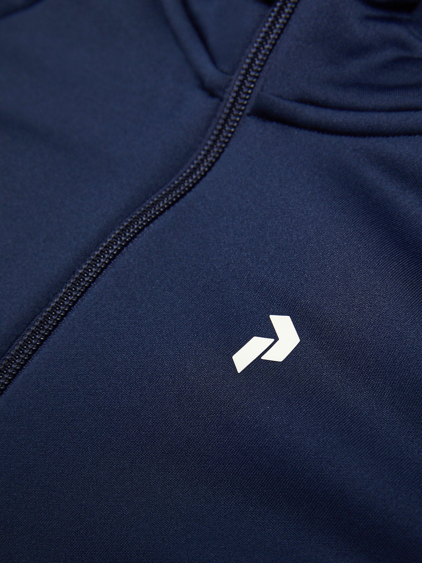 Jakke Rider Essentials Midlayer Zip Hood Blue Shadow/Blue Shadow