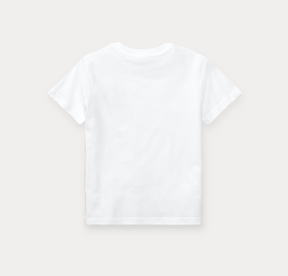 T-skjorte Jersey Crewneck White