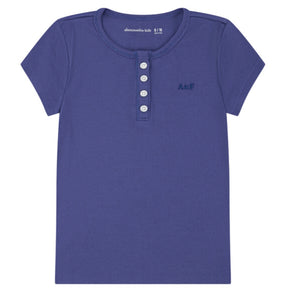 T-skjorte Henley Skipper Blue