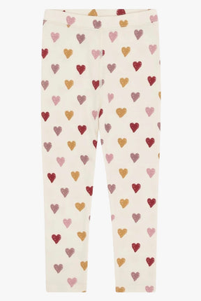 Bukse Laki Hearts Off White