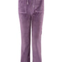 Bukse Hermine Velour Aubergine