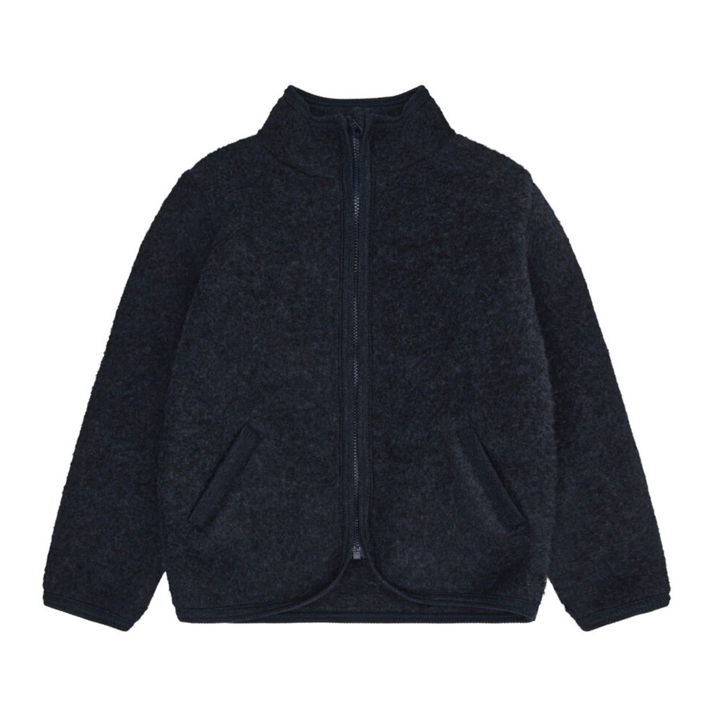Jakke Wool Fleece Navy Melange