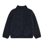 Jakke Wool Fleece Navy Melange
