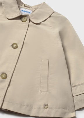 Jakke Trenchcoat Sand