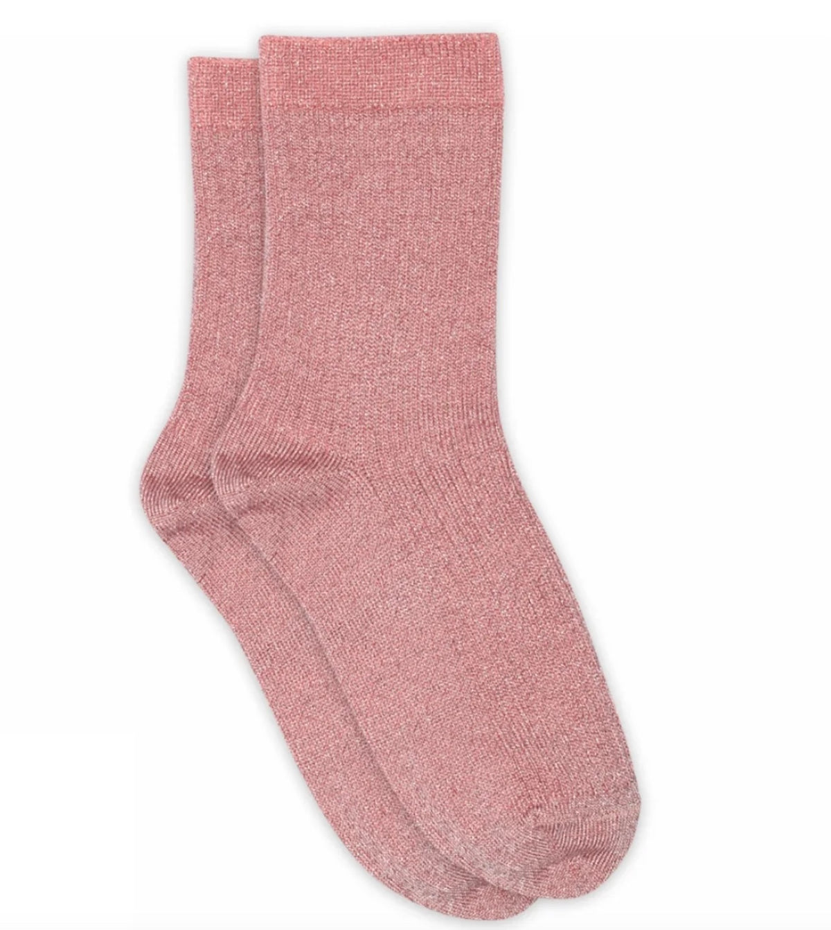 Sokker Celeste Ull Glitter Vintage Rose