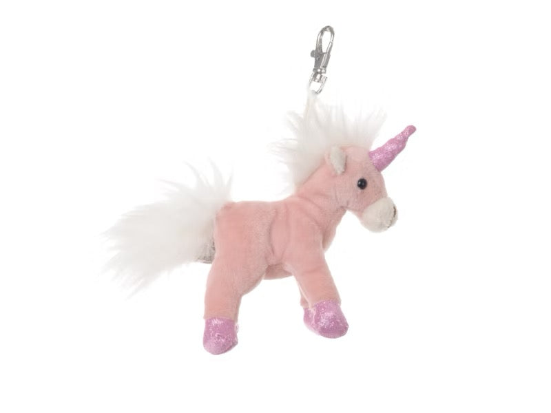 Nøkkelring Unicorn Mørk Rosa