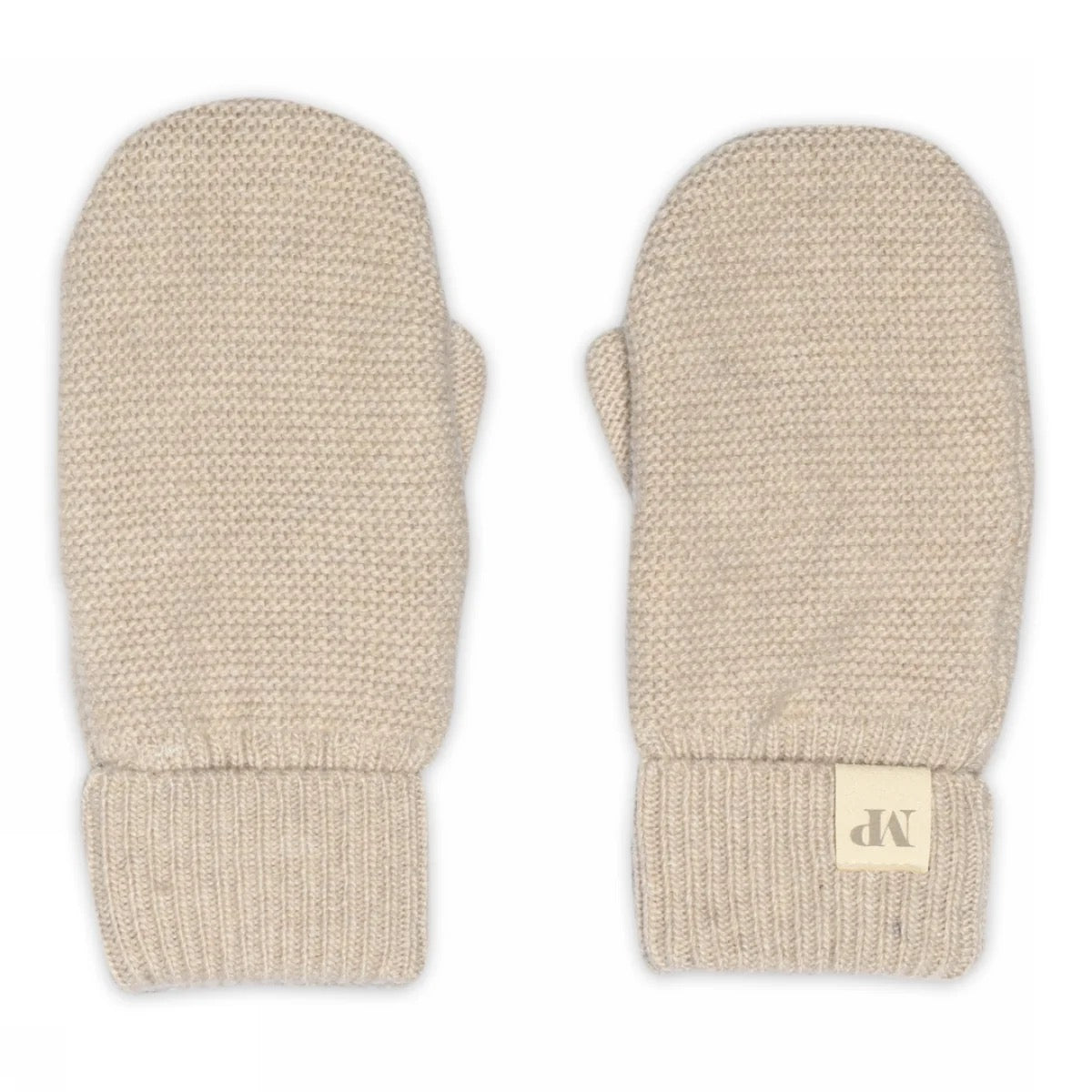 Votter Helsinki Mittens Beige Melange