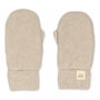 Votter Helsinki Mittens Beige Melange