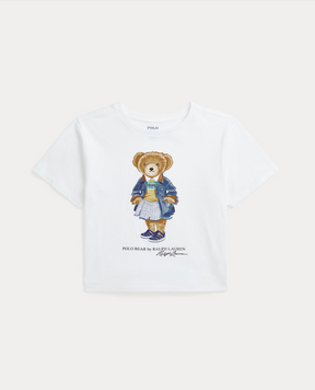 T-skjorte Polo Bear Girl White