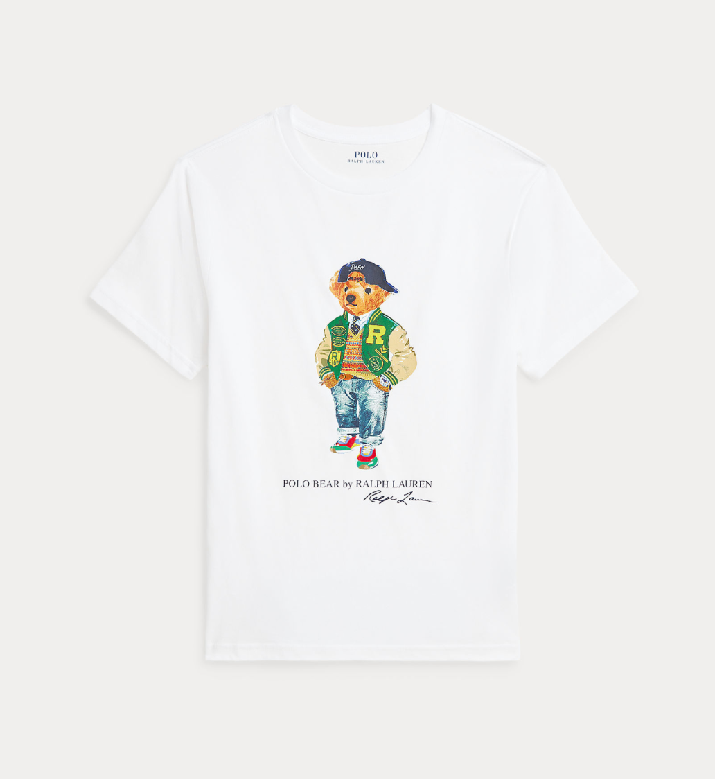 T-skjorte Polo Bear White