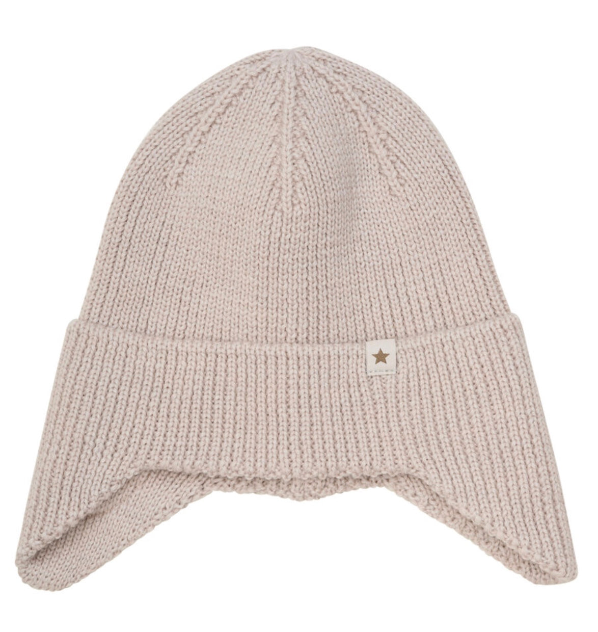 Lue Wool Knit Windstop Camel Melange