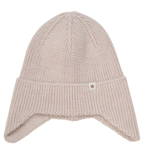 Lue Wool Knit Windstop Camel Melange