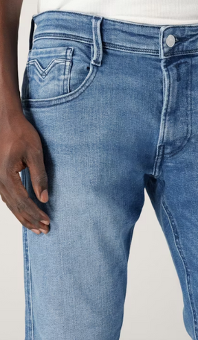 Jeans Anbass Slim Mid Blue Power