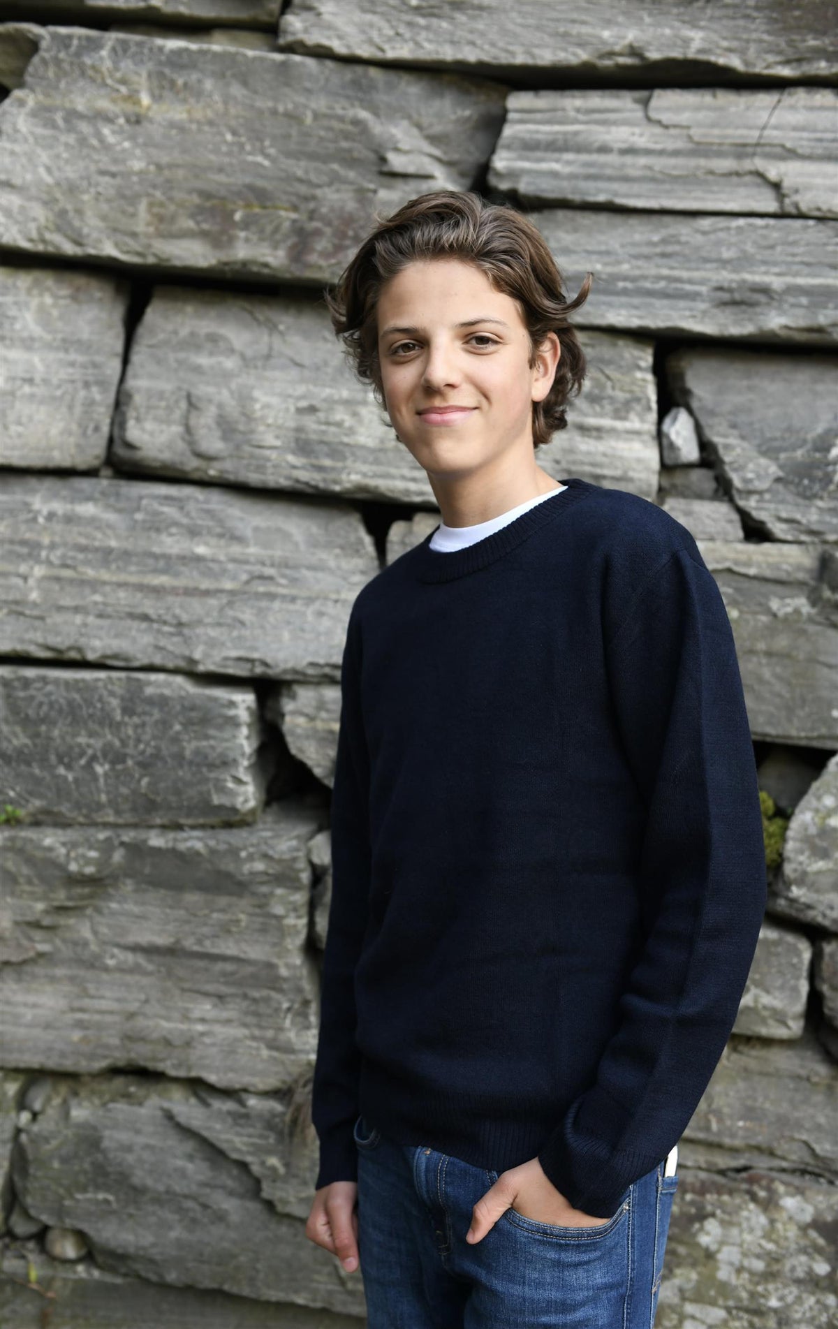 Genser Knit Navy