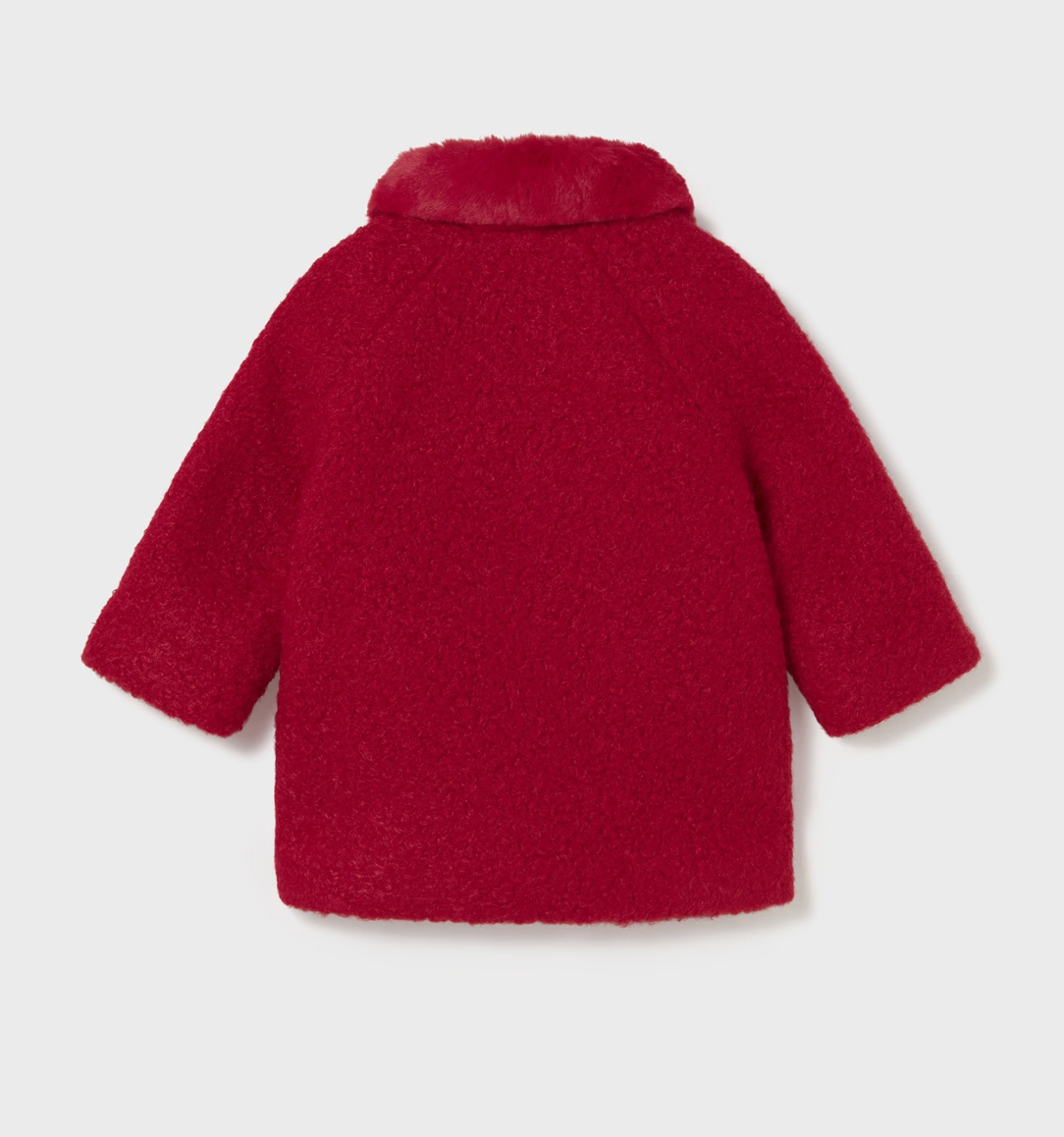Kåpe Shearling Fluffy Red