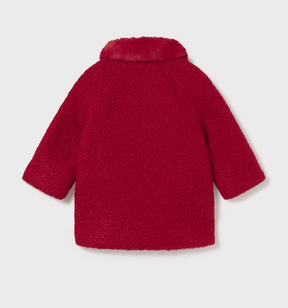 Kåpe Shearling Fluffy Red