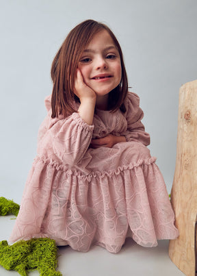 Kjole Tulle Hearts Makeup